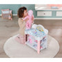 Baby Annabell Table à Langer Jour & Nuit 709672 - pour poupées Baby Annabell de 36 cm et 43 cm - Effets Lumineux, Matelas à Lang
