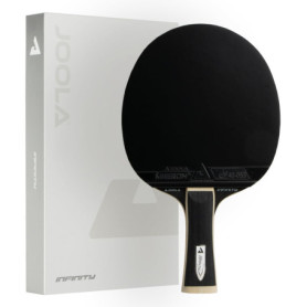 JOOLA White Infinity Z Raquette de tennis de table professionnelle avec revêtement Micron X et boîte magnétique