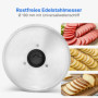 Clatronic Trancheuse universelle avec lame en acier inoxydable Ø 190 mm | Trancheuse à pain électrique | Épaisseur de coupe régl