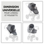 hauck Moustiquaire Poussette Universelle - Protection Anti Moustique, Guêpes, Abeilles - Filet Mailles Fines, Rebord Élastique, 