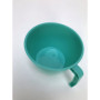 Maximex Tasse pour micro-ondes 900 ml Vaisselle pour microondes Turquoise