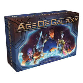 Asmodee Ice Makes - Age of Galaxy - Jeu de société - 2 à 4 Joueurs - À partir de 12 Ans et Plus - 45 Minutes - Allemand - Multic