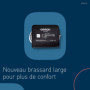 OMRON X2 Smart+ Tensiomètre bras, moniteur de tension artérielle validé cliniquement, Bluetooth, avec detection des pulsation ca