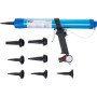 BGS 70336 | Pistolet pneumatique pour colles et mastics | pour poches souples