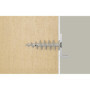 fischer - Cheville Nylon FID II Plus - Fixation dans Panneaux d'isolant PSE et PU/Blister de 2 pièces