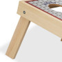 Relaxdays Jeu de Lancer Cornhole, Dimensions : 18 x 29 x 58 cm, 10 Sacs à Lancer, intérieur et extérieur. Multicolore