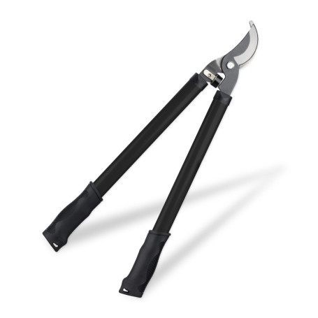 Relaxdays Élagueur Bypass, épaisseur de Coupe 20 mm en Bois Vert, préserve Les Plantes, Lame Acier, sécateur, Noir