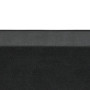 Relaxdays Plateau de Service, Lot de 2, Surface antidérapante, Forme rectangulaire, Restaurant, LxP: 46 x 35 cm, Noir