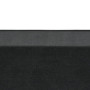 Relaxdays Plateau de Service, Surface antidérapante, Forme rectangulaire, Restaurant, LxP: 56 x 41 cm, Noir