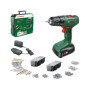 Bosch Home and Garden Perceuse-Visseuse Sans Fil - Easydrill 18V-40 (Visser Ou Percer Dans Le Bois, Métal Et Plastique; 241 Acce