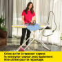 Kärcher Nettoyeur Vapeur SC 4 Deluxe Iron, Pression Vapeur: 4 bar, Préchauffage: 3 min, Surface: 130 m², Réservoir: 0,5 l + 1,3 