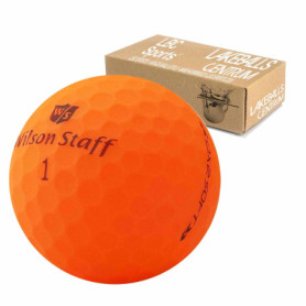 Wilson Staff Dx2 / Duo Soft Optix Balles de Golf - Lot de 24 - AAAAA – Selection Premium – Orange – Lakeballs – Balles de Golf u