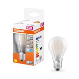 OSRAM Ampoule LED | Culot: E27 | Blanc froid | 4000 K | 10 W | équivalent à 100 W | LED Retrofit CLASSIC A