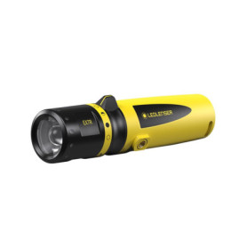 Ledlenser Lampe de Poche Solide pour Atelier EX7R, Rechargeable Batterie Lithium, Protection Contre Les Explosions Zone ATEX 0/2