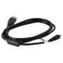 vhbw Câble USB standard type A, 150 cm, compatible avec Nikon CoolPix S210, S220, S230, S2600, S2700, S2800, S3000, S3100, S32, 