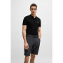 BOSS Hommes Paule 4 Polo Slim en piqué de Coton à Logo Ton sur Ton