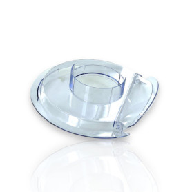 DL-pro Couvercle anti-éclaboussures pour robot de cuisine Kenwood Chef KW716198 31227 Ø 244 mm pour robot de cuisine KM2 KM3 KM4