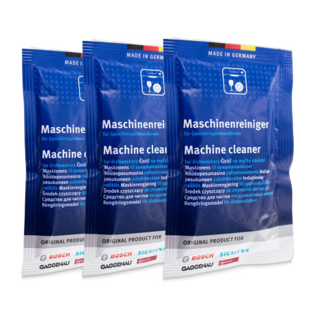 DL-pro 3x Nettoyant machine pour lave-vaisselle Nettoyeur compatible avec Bosch Siemens Neff Serie 2 Serie 4 Serie 6 Serie 8 003