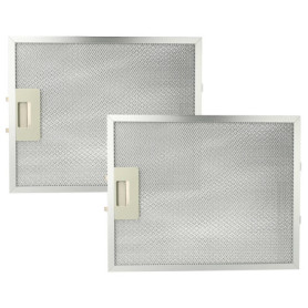 vhbw 2x Filtre anti-graisse compatible avec Gorenje DK600E, FCC/2002, DKGO925E, DU640E hotte de cuisine - 32 x 25,9 x 0,85 cm, m