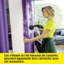 Kärcher Suceur vapeur pour repasser verticalement - Compatible avec les nettoyeurs à vapeur SC Kärcher, pour repasser facilement