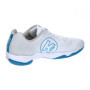 Kempa Mixte Wing 2.0 Chaussures de Handball, Blanc/Bleu, 48 EU