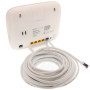 1aTTack.de - 0,25 m - Câble réseau CAT6a Superflex Ethernet Gigabit LAN RJ45 CAT6 A câble patch 10000 Mbit s SFTP PIMF 500 MHz c