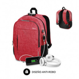 Sac à Dos pour Portable et Tablette avec Sortie USB Subblim Urban Lock Backpack 59,99 €