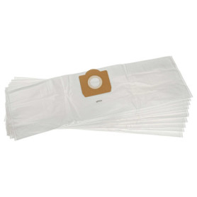 vhbw 10x sacs d'aspirateur, matière non tissée pour aspirateur Rowenta RU 630, RU 635, RU 635 Collector, Wet & Dry 19 L + 20 L C