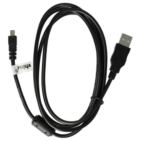vhbw Câble de données USB (Standard USB Type A) 150cm compatible avec Sony Cybershot DSC-H300, DSC-H400, DSC-W800, DSC-W810, DSC
