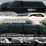 Upgrade4cars Coffre de Toit Voiture 566L sans Barre de Fixation Inclus Accessoires | Sac Porte-Bagage Universel Pliable & Étanch