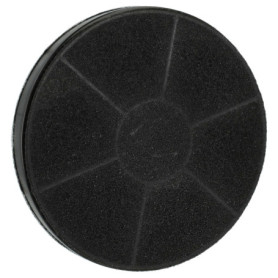 vhbw Filtre combiné remplacement pour Moulinex AD 6, AD6 pour Friteuse - Anti-graisses et odeurs, 165 mm