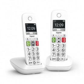 Téléphone fixe Gigaset E290 Duo Blanc 78,99 €