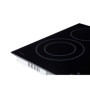 Arebos plaque de cuisson vitrocéramique | 6600 W | 4 foyers | 59 cm | autarcique | Table de cuisson électrique | avec Sensor Tou