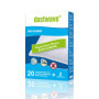 Dustwave® Lot de 20 sacs filtrants pour Moulinex MO 2600...2699, Moulinex MO 5200...5299 Compacteo Ergo, Rowenta RO 2400...2499 