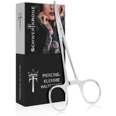 SCHWERTKRONE Pince Multifonction 14cm en Acier Inoxydable pour Couture, Bijouterie, Piercing et Pêche - Durable et Ergonomique