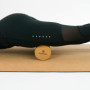 Ergotopia Rouleau de Massage - Rouleau Massage Sport en Liège Écologique Durable - Rouleau d'Automassage Musculaire du Dos - Kit