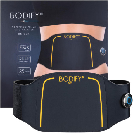 Bodify Ceinture Dorsal Pro - Entraînement Dorsal EMS - Electrostimulation Musculaire du Dos - Développement Musculaire et Amélio