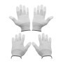 Minadax ESD Gants antistatiques Finger-TIP - 12 paires - Taille L/9 - Pour réparation, montage et nettoyage en électronique, méc