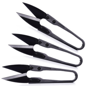 Lot de 3 mini-sécateurs – Ciseaux en acier inoxydable pour plantes et précision – Idéal pour tailler bourgeons, feuilles et fils