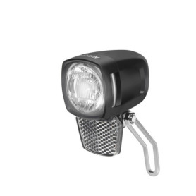 ADDVIEW Hammer M60 Lampe de vélo avec alternateur, phare 60 lux, lampe de vélo LED avec capteur de luminosité, feu de position, 