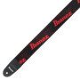 Ibanez Strap Design Black, Red Logos