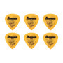 Paul Gilbert Signature Pick, Short Teardrop shape, Heavy (1.0mm), Polyacetal, Color: Yellow, 6-Pack