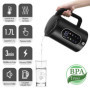 ForMe Bouilloire Electrique Inox 1,7L Contrôle de Température Réglable 40-100°C I LED Affichage de la Température I Fonction de 
