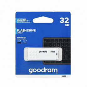 Clé USB GoodRam UME2-0320W0R11 USB 2.0 5 MB/s-20 MB/s Blanc 32 GB 16,99 €