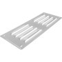 Vent Systems 260 x 105 mm - Blanc - Lot de 2 grilles d'aération avec grille d'insectes - Applications CVC - Chauffage, refroidis