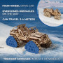 UGEARS Véhicule Tout-Terrain - Maquette en Bois a Construire Voiture - Puzzle 3D en Bois pour Adultes - Idéal pour Les passionné