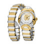 Roberto Cavalli by Franck Muller Femmes Analogique Quartz Montre avec Bracelet en Acier Inoxydable RV1L162M0051