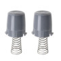 EMSea 2pcs Pistons de Porte Magnétiques de Rechange AGM73610701 Compatible avec LG Compatible avec Kenmore Machine à Laver Rempl