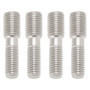 YINETTECH Vis de Réduction M8x1,25 à M10x1,25 4 Pièces Goujon de Collecteur d'échappement Universel en Acier Inoxydable 304 Comp