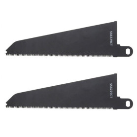 VGOL Lot de 2 lames de scie alternative SSB229CT en acier au carbone pour bois tendre, bois dur, plastique, compatible avec Blac